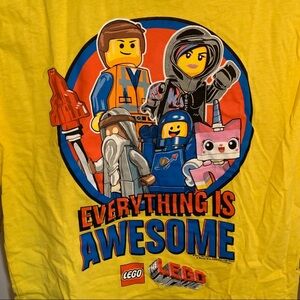 NWOT Twofer Shirt Lego Movie Everything is Awesome